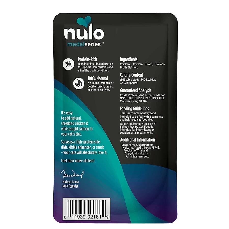 "Nulo MedalSeries Limited Ingredient Wet Cat Food Topper for Cats - 2.8 Oz Can by PetSmart"