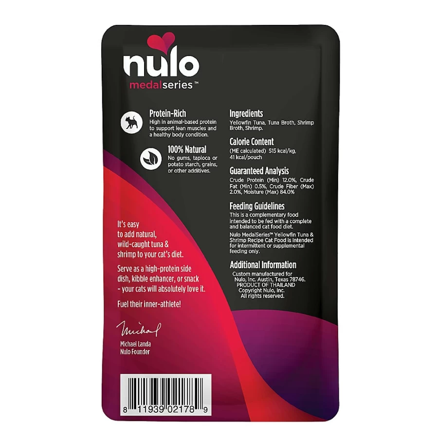 "Nulo MedalSeries Limited Ingredient Wet Cat Food Topper - Grain-Free, High Protein, 2.8 Oz Can | PetSmart"