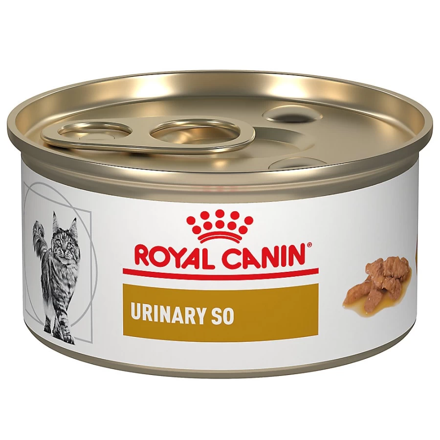 Royal Canin Veterinary Diet Urinary SO Cat Food in Gravy - 3 oz Canned Wet Food for Adult Cats | PetSmart