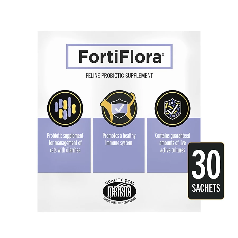 Purina Pro Plan FortiFlora Probiotic Cat Supplement for Digestive Health - 30 Pack by PetSmart
