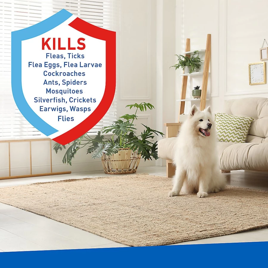 PetSmart Plus Flea & Tick Indoor Fogger for Dogs & Cats - 3 Pack Fast-Acting Pest Control