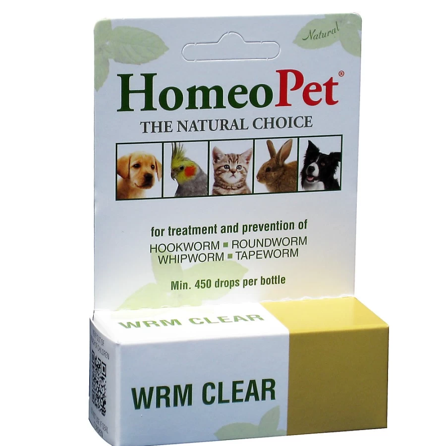 "PetSmart HomeoPet Natural Worm Clear Treatment for Dogs & Cats"