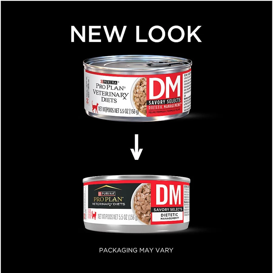 Purina Pro Plan Veterinary Diets DM Savory Selects Dry Cat Food for Diabetic Management - Petsmart