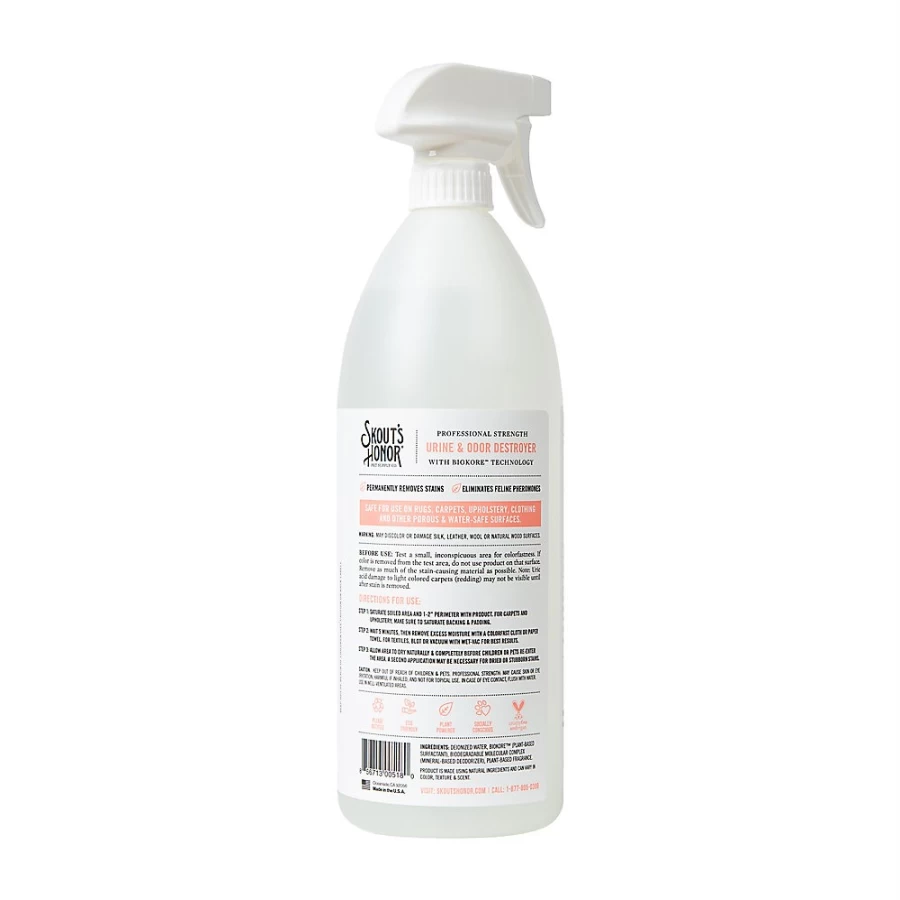 PetSmart Skout's Honor Cat Urine Odor Eliminator - Stain & Odor Destroyer for Litter Box & Home