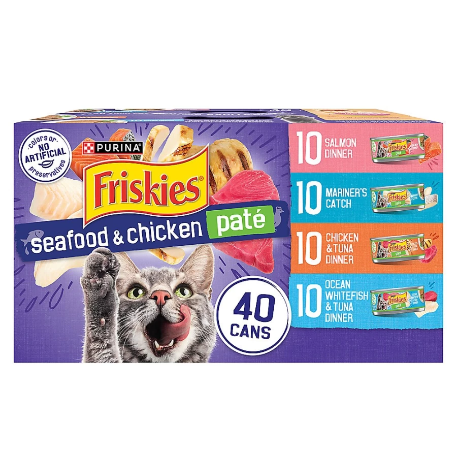 Purina Friskies Wet Cat Food for All Life Stages - 15.75 lb. Pack, Vitamin-Enriched | PetSmart