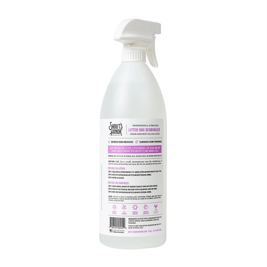 PetSmart Skout's Honor Cat Litter Box Deodorizer - Eliminate Odors & Freshen Litter