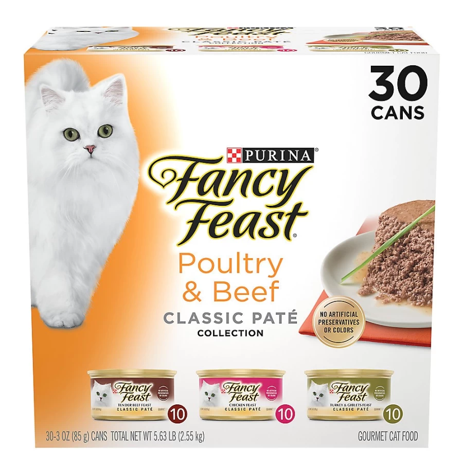 PetSmart Fancy Feast Grain Free Adult Wet Cat Food, 6.66 lb. Pack