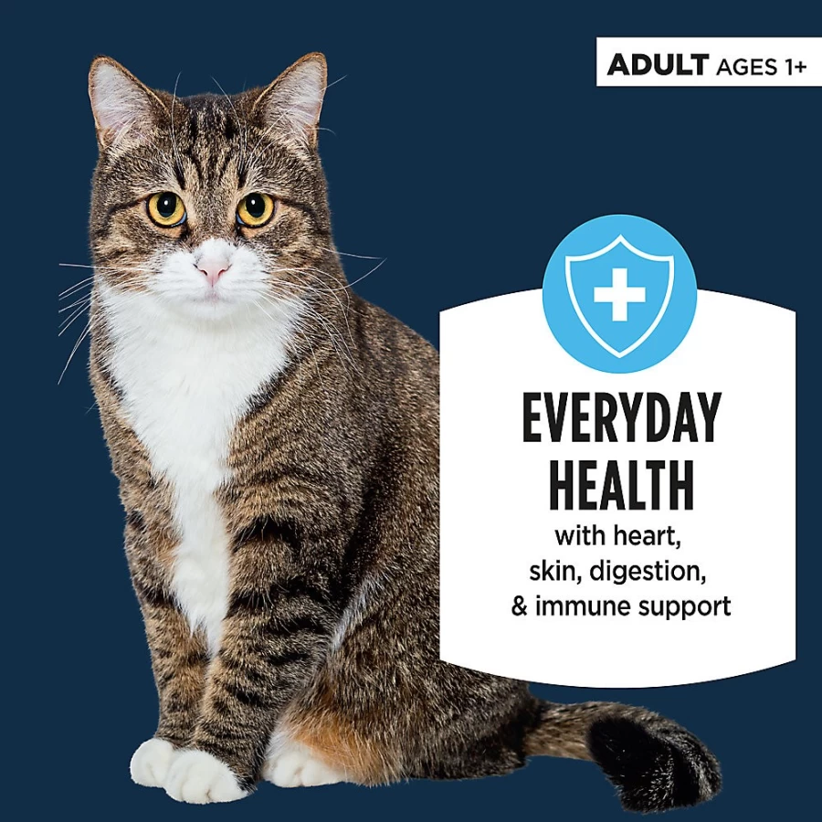 PetSmart Authority Everyday Health Adult Cat Wet Food - 5.5 Oz, Flaked in Gravy, High Protein Nutrition for Cats