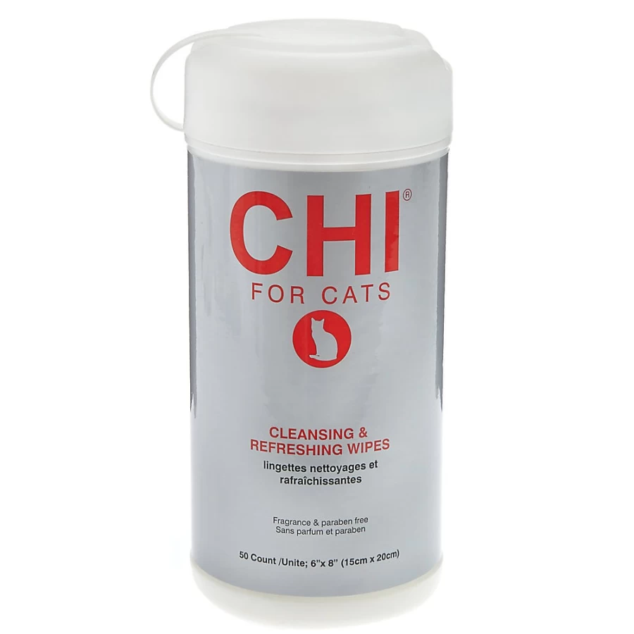 PetSmart CHI for Cats Cleansing & Refreshing Grooming Wipes for Freshness & Hygiene