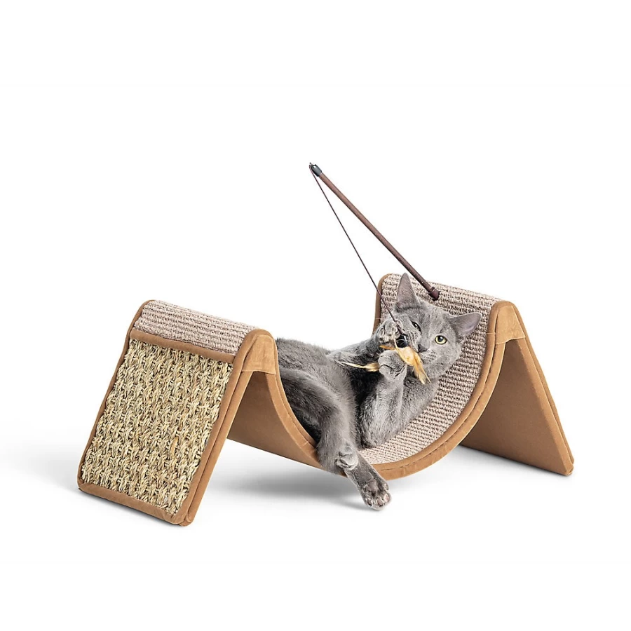 PetSmart Whisker City ScratchCradle Catnip-Infused Cat Scratcher for Kittens & Adult Cats