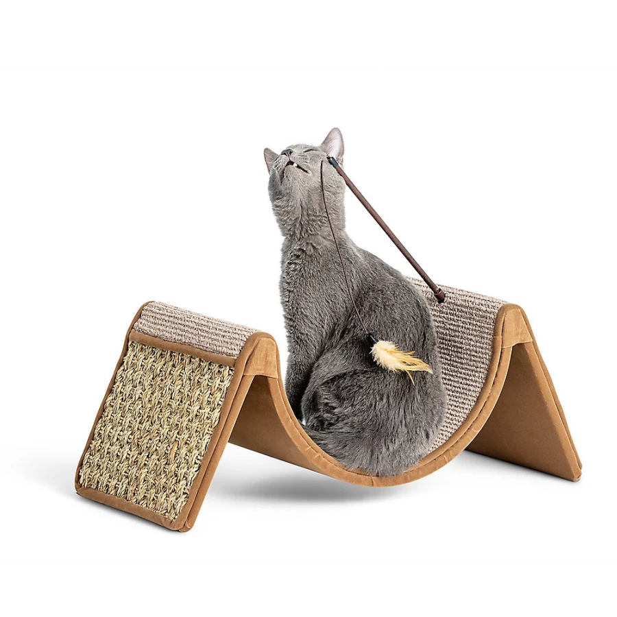 PetSmart Whisker City ScratchCradle Catnip-Infused Cat Scratcher for Kittens & Adult Cats