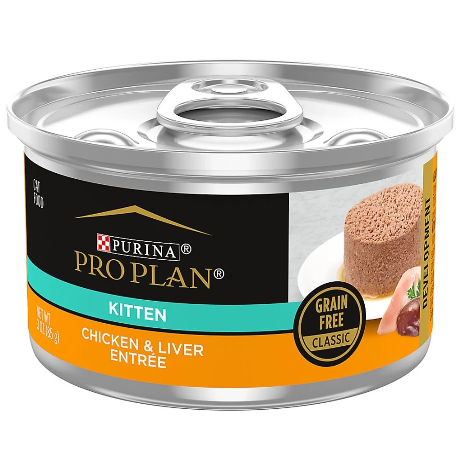 Purina Pro Plan True Nature Natural Kitten Wet Cat Food 3 oz - Grain-Free, High Protein | PetSmart