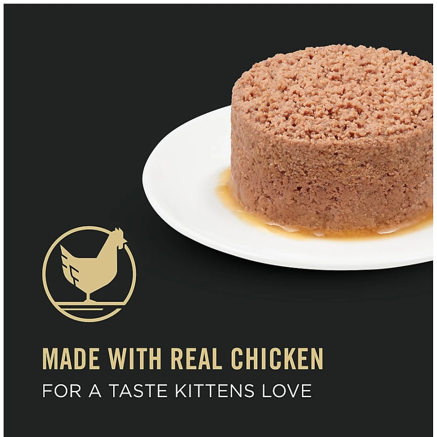 Purina Pro Plan LiveClear Grain-Free Kitten Wet Cat Food 3oz - Hypoallergenic, No Artificial Flavors | PetSmart