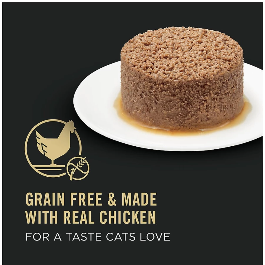 Purina Pro Plan Prime Plus Senior Wet Cat Food Grain Free with Vitamins - 3 Oz Can | PetSmart