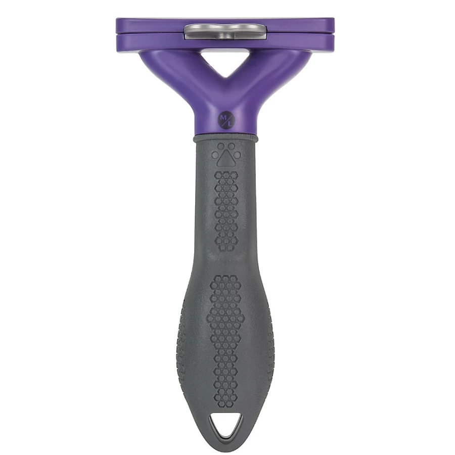 PetSmart FURminator Cat Deshedding Tool for Short Hair - Reduce Shedding & Undercoat