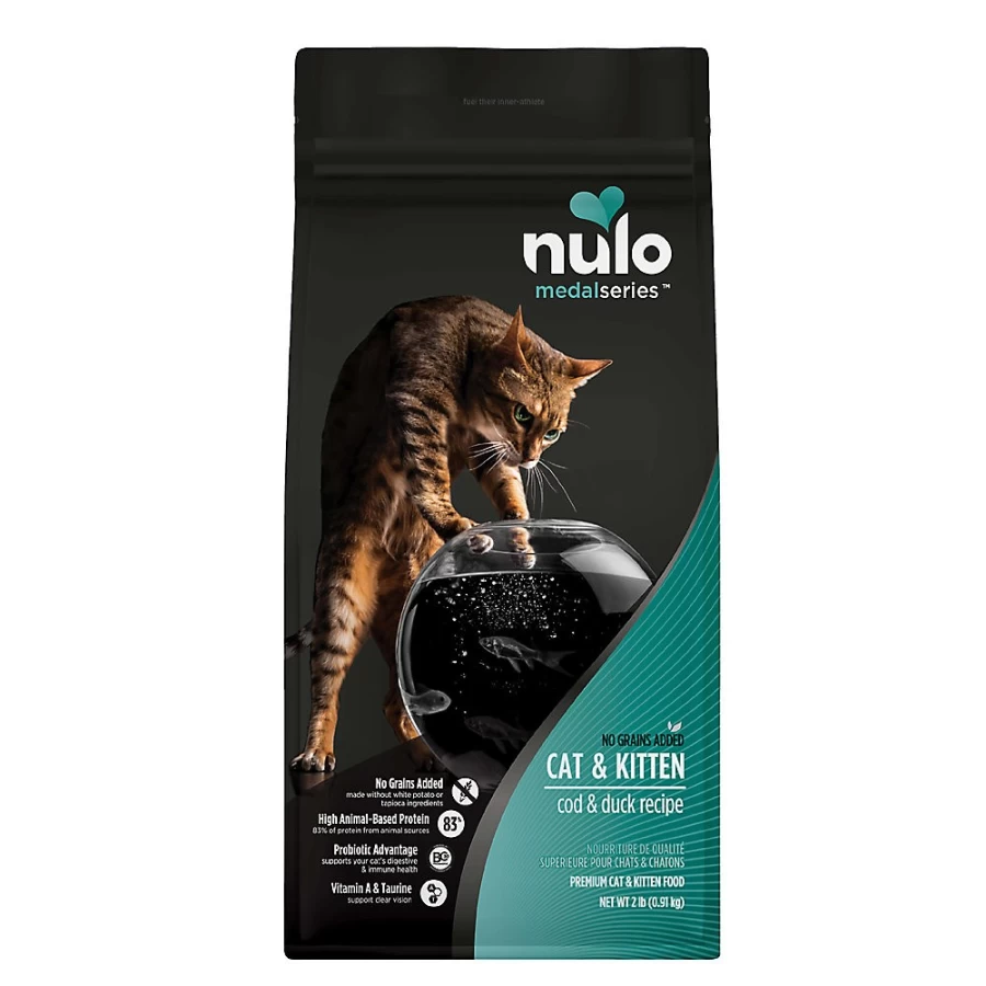 PetSmart Nulo MedalSeries Grain-Free Cod Recipe Dry Cat Food for All Life Stages