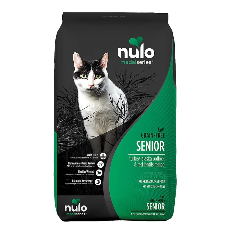 "Nulo MedalSeries Grain-Free Adult Dry Cat Food with Turkey & Pollock - PetSmart"