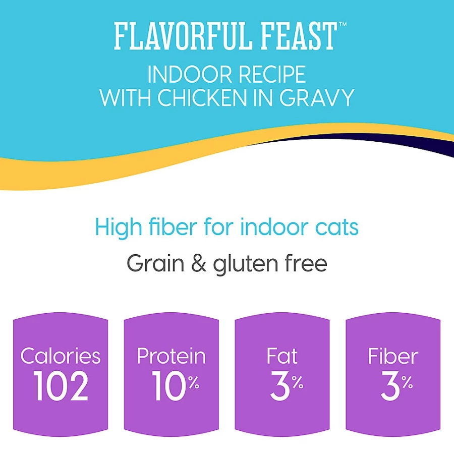 PetSmart Solid Gold Flavorful Feast Pate Grain-Free Gluten-Free Adult Cat Food - Classic Recipe