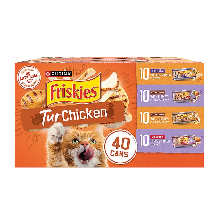 Purina Friskies All Life Stages Wet Cat Food, 15.75 lb. Bulk Pack with Essential Vitamins | PetSmart