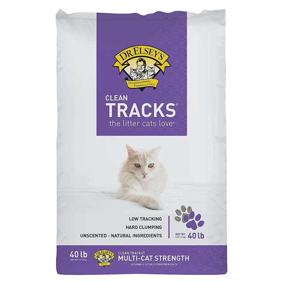 PetSmart Dr. Elsey's Precious Cat Litter - Unscented Clumping Clay for Multi-Cat Homes, Low Tracking Formula