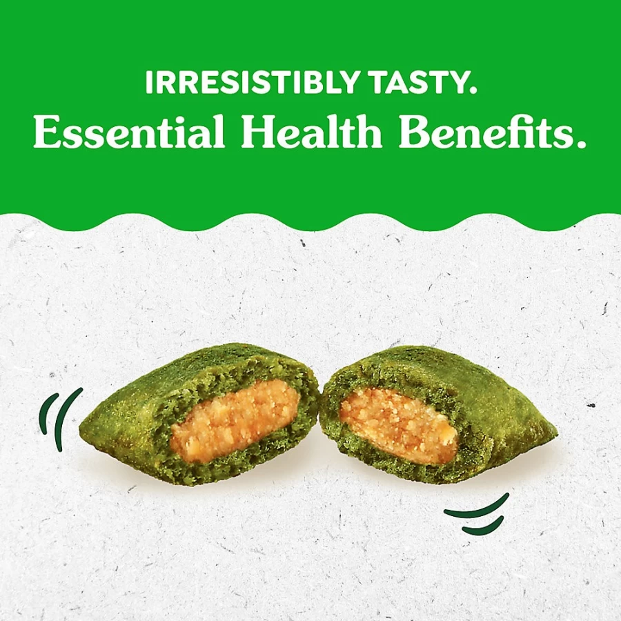 PetSmart Feline Greenies SmartBites Healthy Indoor Adult Cat Treats - Tuna Flavor, Dental Care Snacks for Cats