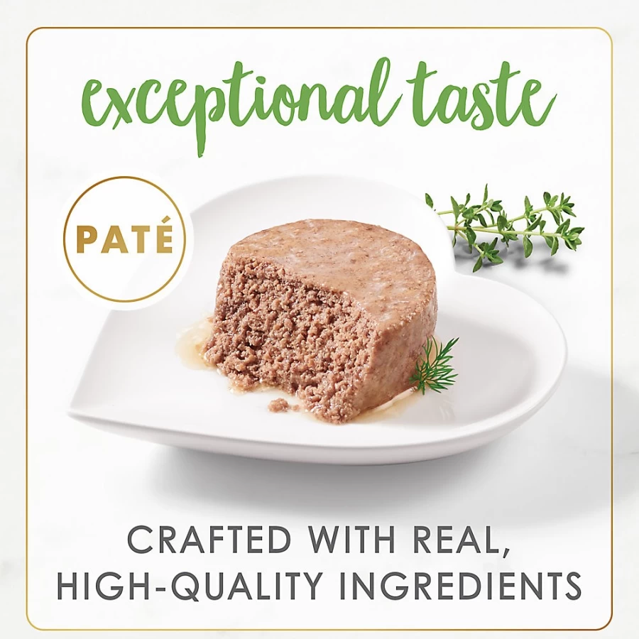 PetSmart Fancy Feast Grain Free Natural Wet Cat Food for Adults - 3.33 oz Gourmet Naturals Pate