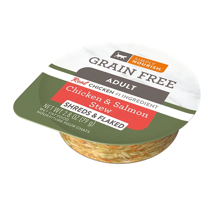 PetSmart Simply Nourish Grain-Free Natural Stew Wet Cat Food, 2.8 Oz