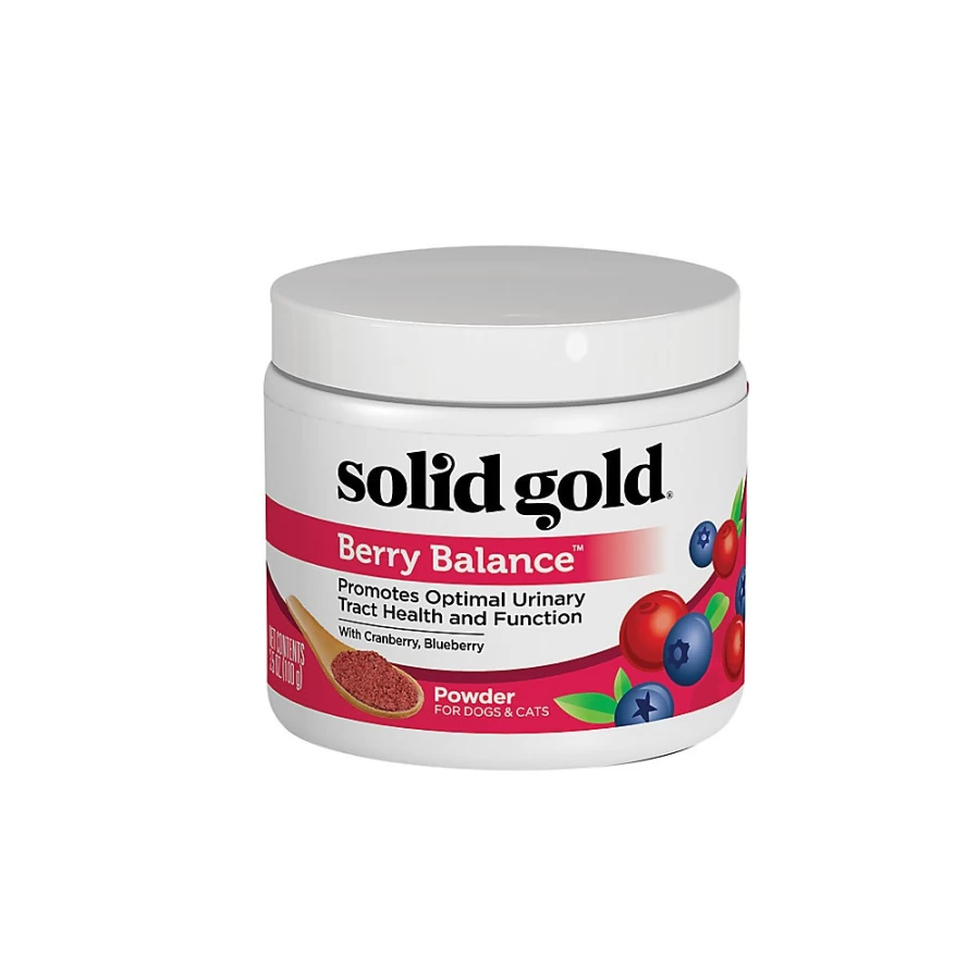 "PetSmart Solid Gold Berry Balance Urinary Tract Health Supplement Powder for Dogs & Cats"