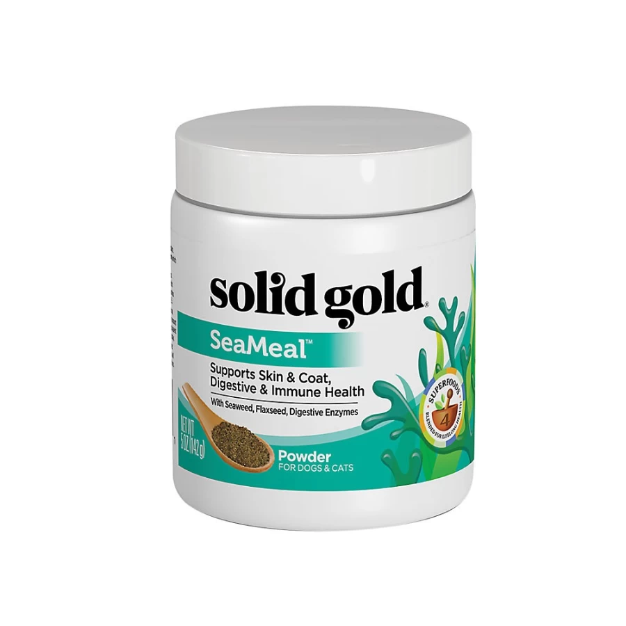 PetSmart Solid Gold SeaMeal Skin & Coat Support Digestive Immune Health Dog Supplement