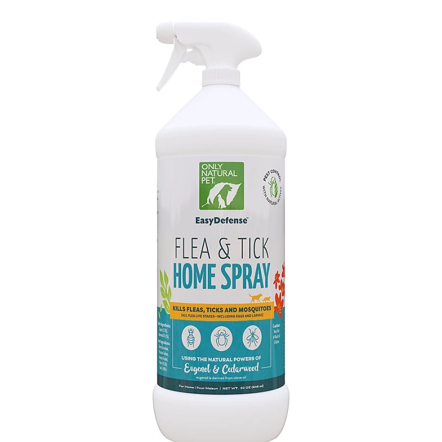 PetSmart Only Natural Pet EasyDefense Flea & Tick Home Spray for Dogs & Cats – Natural Pest Control