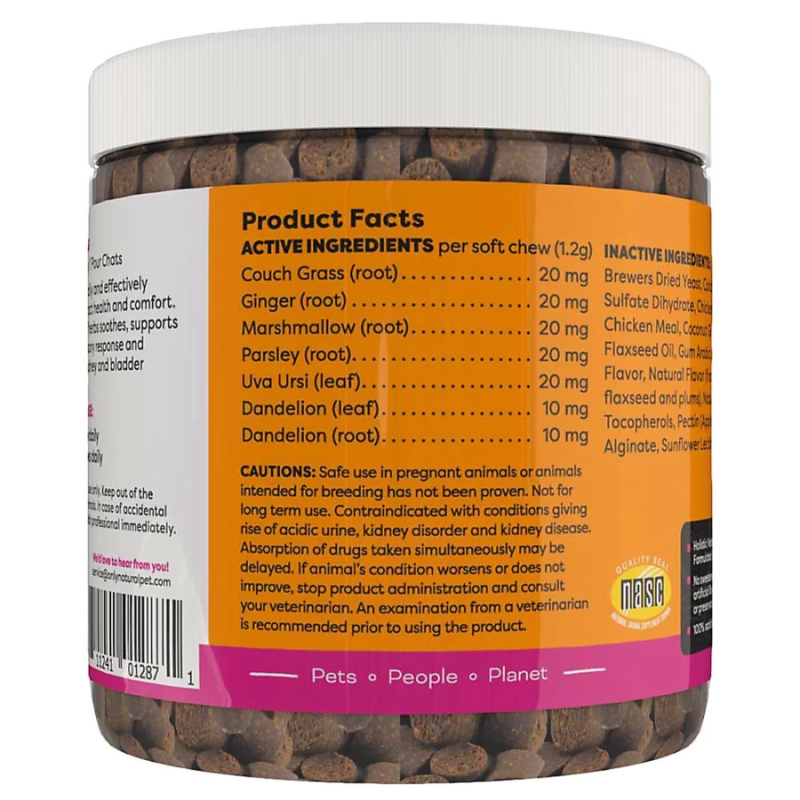 PetSmart Only Natural Pet Urinary Tract Support Soft Chews for Cats - Kidney & Bladder Health