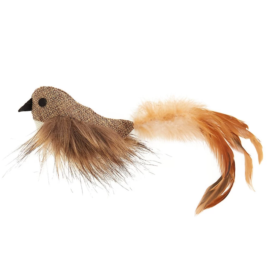 PetSmart Whisker City Electronic Chirping Bird Cat Toy for Interactive Play