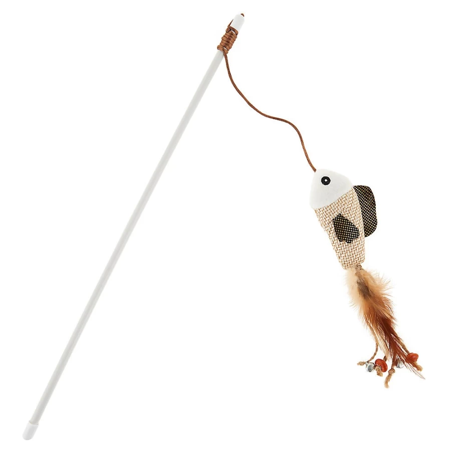 PetSmart Whisker City Interactive Cat Toy with Natural Fish Design for Playful Cats