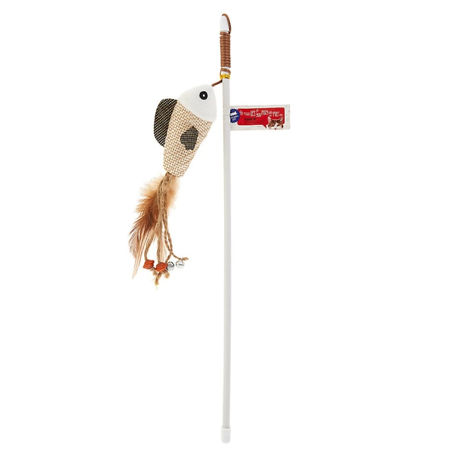 PetSmart Whisker City Interactive Cat Toy with Natural Fish Design for Playful Cats