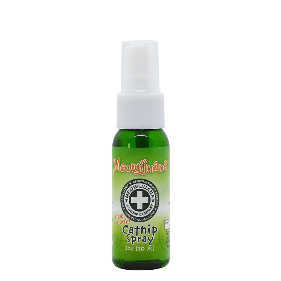 PetSmart Meowijuana Catnip Oil Spray for Cats - Natural Cat Attractant & Training Aid
