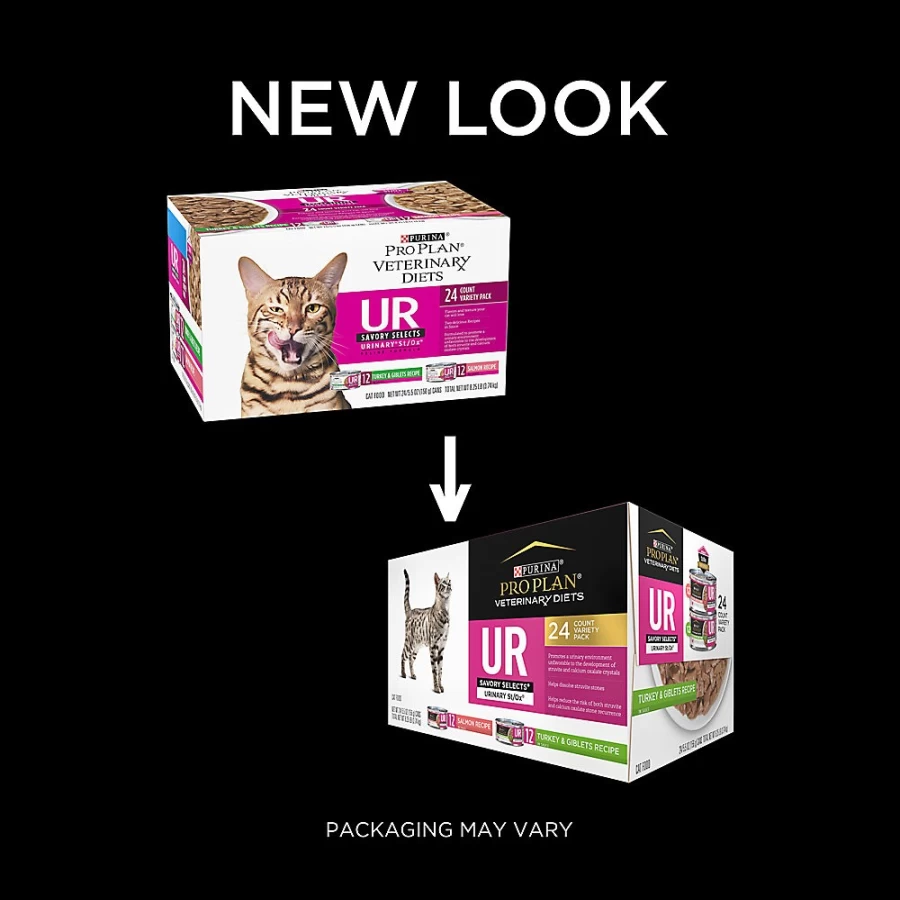 Purina Pro Plan Veterinary Diet Urinary Tract Wet Cat Food Variety Pack - Urinary ST/Ox Formula by PetSmart