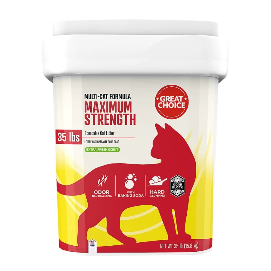 PetSmart Maximum Strength Clumping Scented Clay Cat Litter for Multi-Cat Households