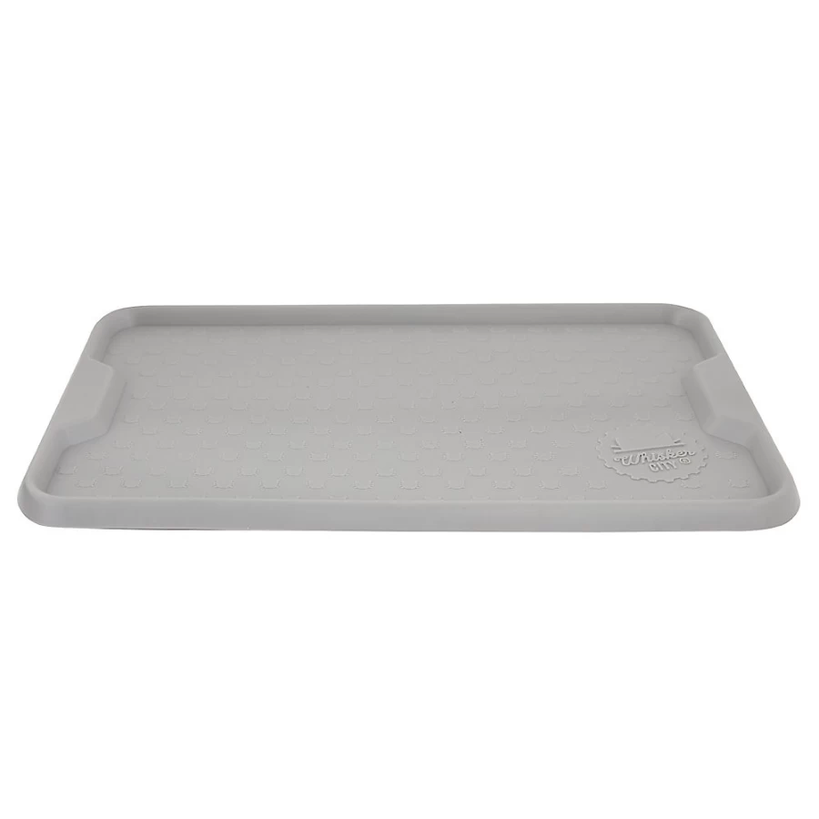 PetSmart Whisker City Non-Slip Cat Feeding Mat for Food and Water Bowls