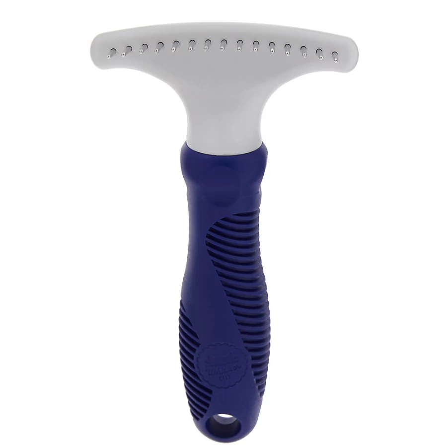 PetSmart Whisker City Cat Shedding Brush - Gentle Rake for Effective Hair Removal