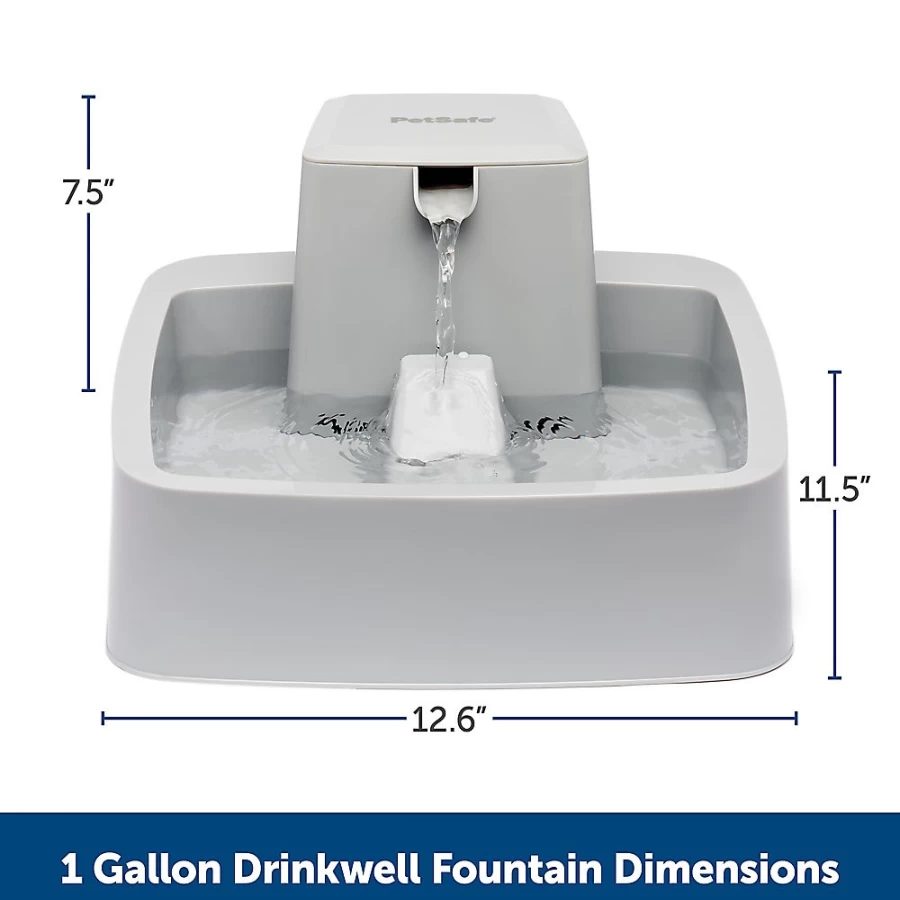 PetSmart Drinkwell Pet Fountain - Automatic Water Dispenser for Cats & Dogs by PetSafe