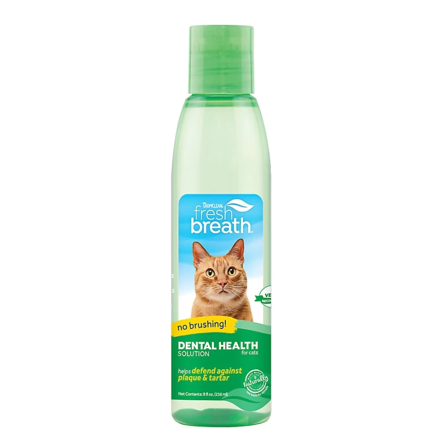 PetSmart TropiClean Fresh Breath Oral Care Water Additive for Cats - Dental Hygiene Solution