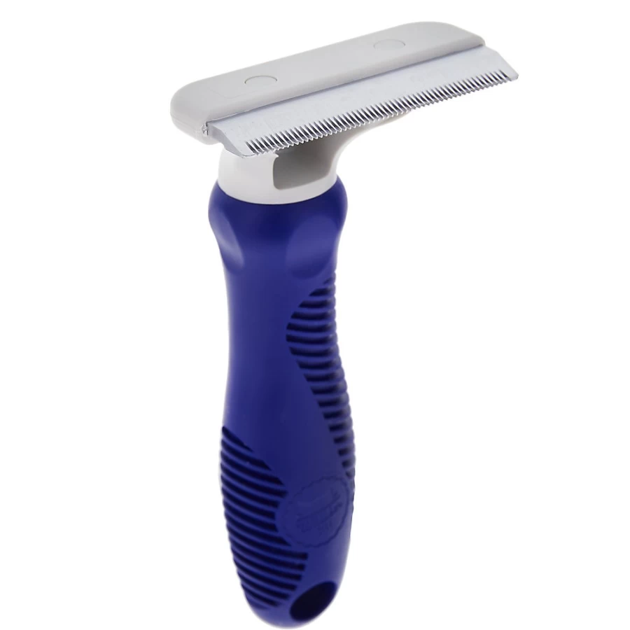 PetSmart Whisker City Cat Deshedding Tool for Short to Medium Hair – Reduce Shedding & Hairballs