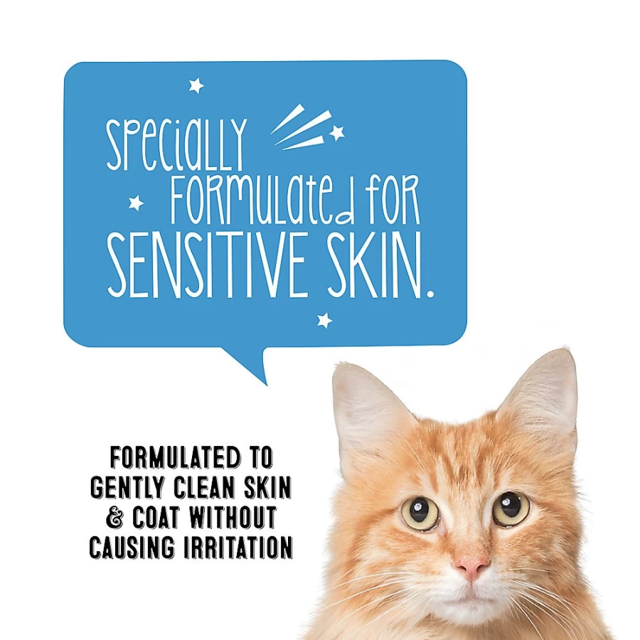 PetSmart Whisker City Hypoallergenic Unscented Cat Shampoo for Sensitive Skin
