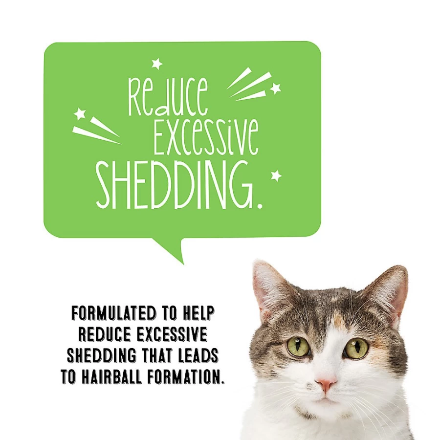 PetSmart Whisker City Fresh Scent Cat De-Shedding & Hairball Control Shampoo for Healthy Coat
