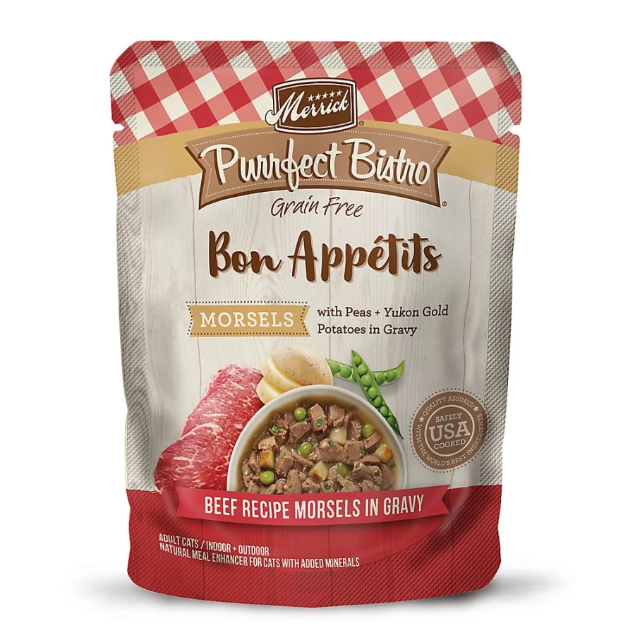 PetSmart Merrick Purrfect Bistro Grain-Free Corn-Free Adult Wet Cat Food 3oz Cans