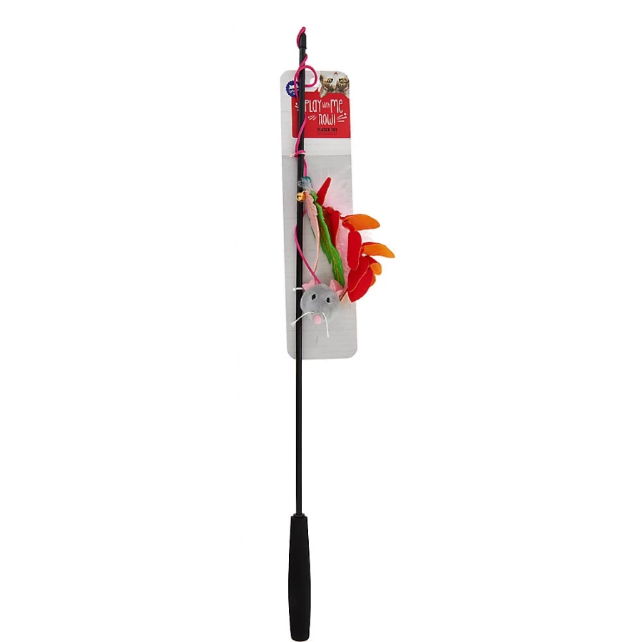 PetSmart Whisker City Electronic Chirping Mouse Cat Toy - Interactive Teaser for Cats