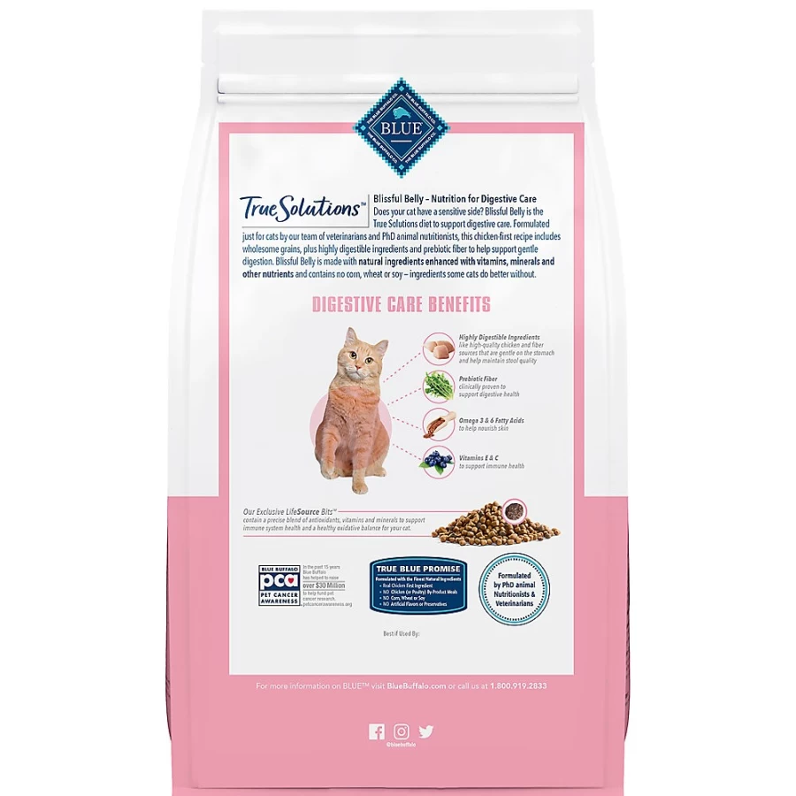 PetSmart Blue Buffalo True Solutions Natural Chicken Dry Cat Food for All Life Stages