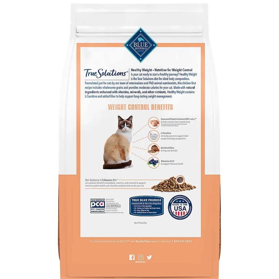 PetSmart Blue Buffalo True Solutions Natural Chicken Dry Cat Food for All Life Stages