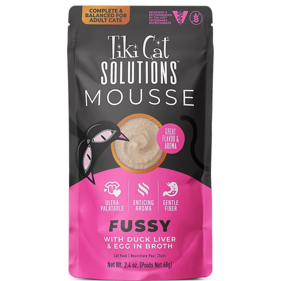 PetSmart Tiki Cat Duck Liver Wet Cat Food - Special Function Formula for Healthy Digestion