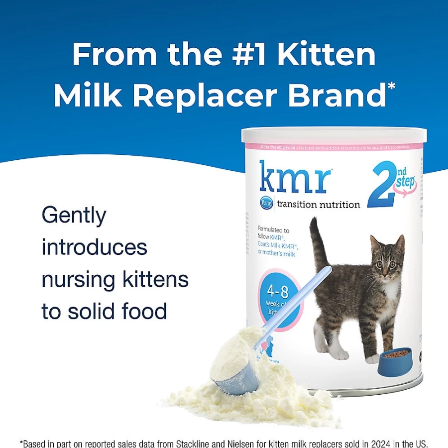 PetSmart KMR 2nd Step Kitten Milk Replacer - Premium Weaning Food for Kittens